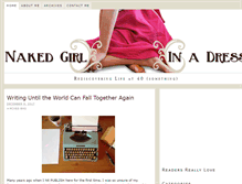 Tablet Screenshot of nakedgirlinadress.com